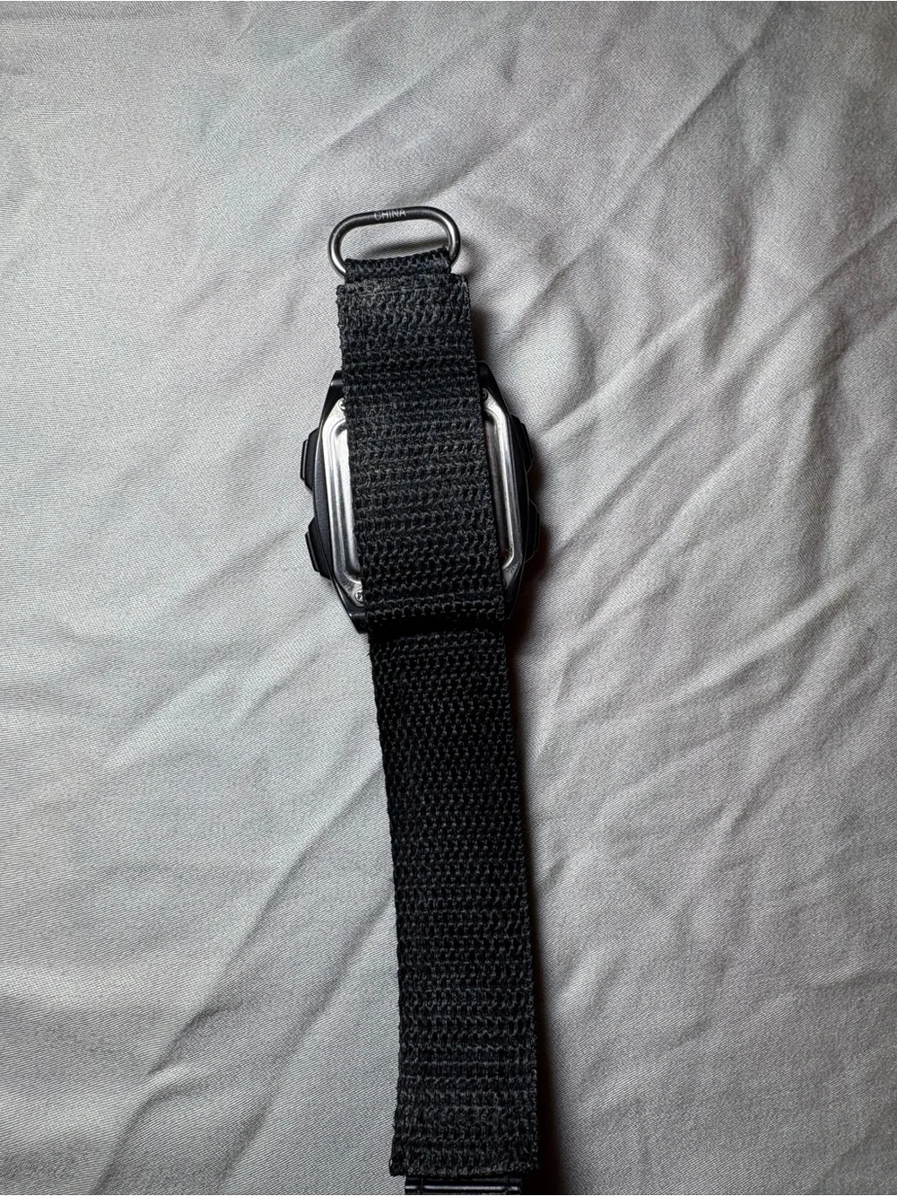 Armitron Black Digital Velcro Strap Watch